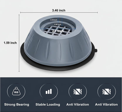 Anti Vibration Pad For Washing Machine - 4 Pcs