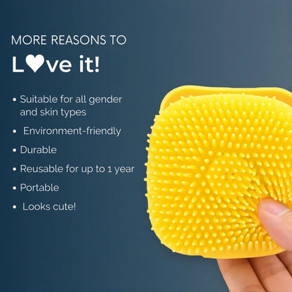 Scrubbing Soft Silicone Bath Brush